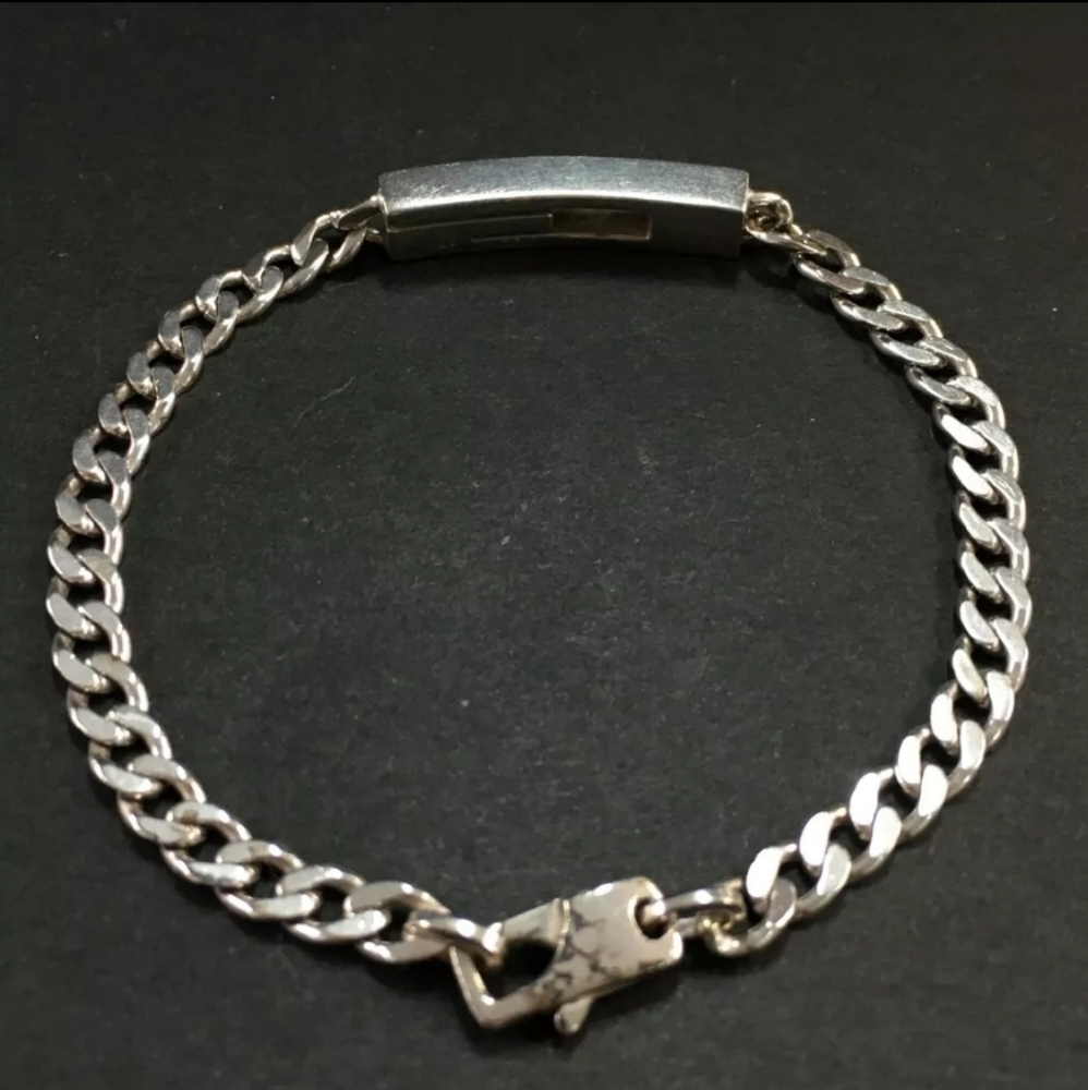 Gucci G Logo ID Sterling Silver 925 Bracelet - Picture 4 of 5